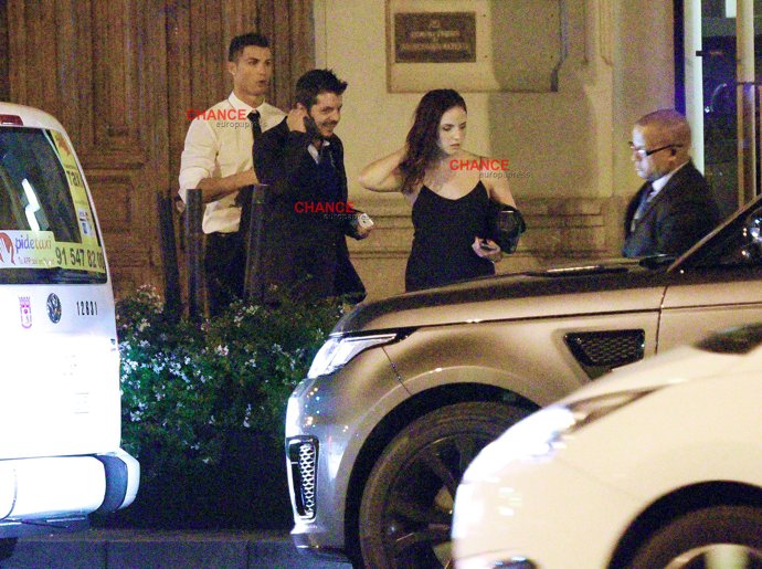 Cristiano Ronaldo con Claudia Sánchez