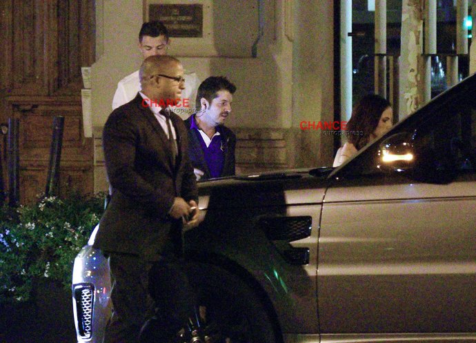 Cristiano Ronaldo con Claudia Sánchez