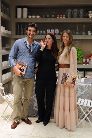 Laura Vecino también decidió  ponerse el vestido Franky de Mango