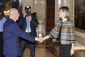 La Reina Letizia en la reunión del Patronato sobre Discapacidad