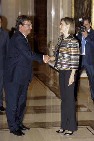 La Reina Letizia en la reunión del Patronato sobre Discapacidad