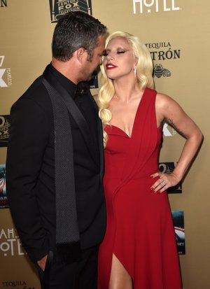 Lady Gaga y su novio Taylor Kinney