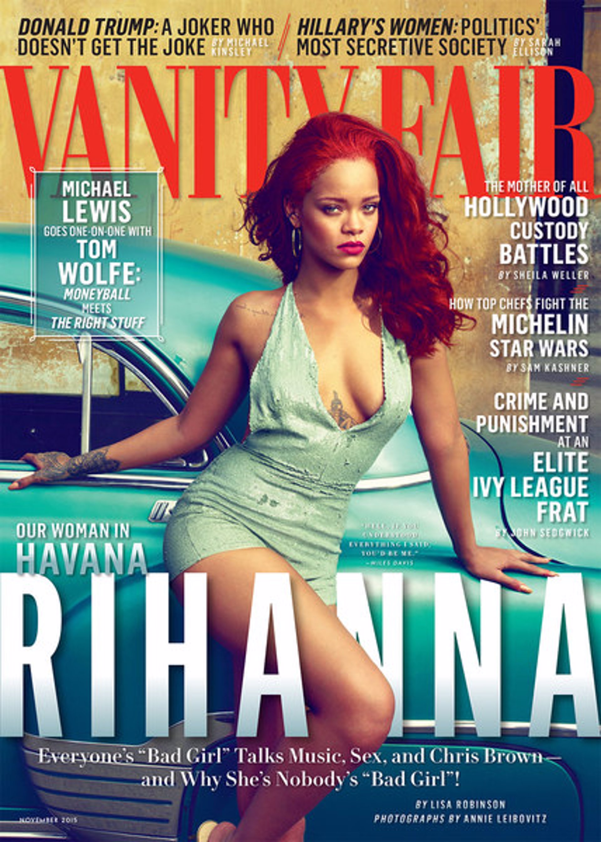 Rihanna portada de Vanity Fair