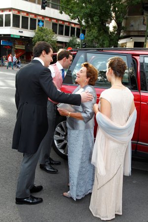 La abuela de la novia y madre del doctor Manuel J. de la Torre