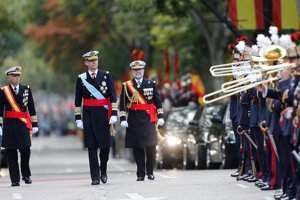 Día de la Hispanidad: Letizia y Leonor apuestan por el 'azul Borbón'