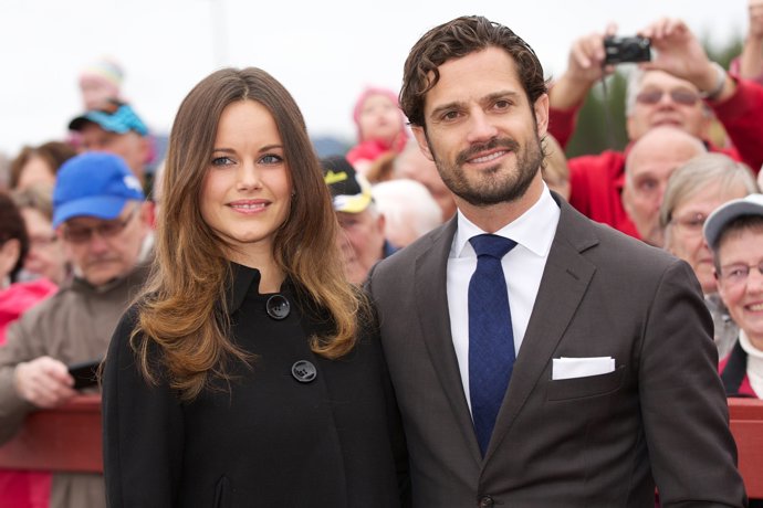 Carlos Felipe y Sofía de Suecia
