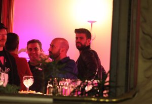 Gerard Piqué en la fiesta de presentación del Palauet de Barcelona
