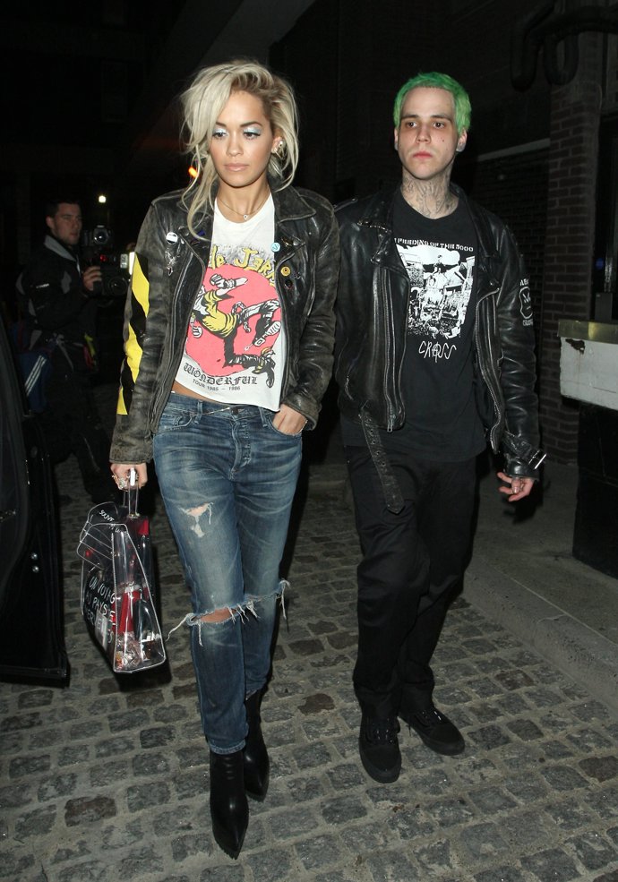 richard hilfiger con rita ora