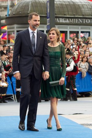 Letizia en los Premios Príncipe de Asturias 2013