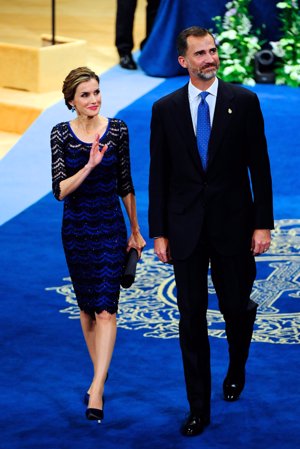 Letizia en los Premios Príncipe de Asturias 2014