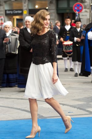 Letizia en los Premios Príncipe de Asturias 2012