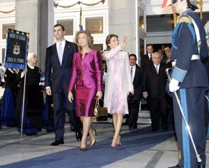 Letizia en los Premios Príncipe de Asturias 2006