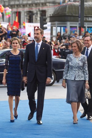 Letizia en los Premios Príncipe de Asturias 2014