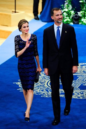 Letizia en los Premios Príncipe de Asturias 2014