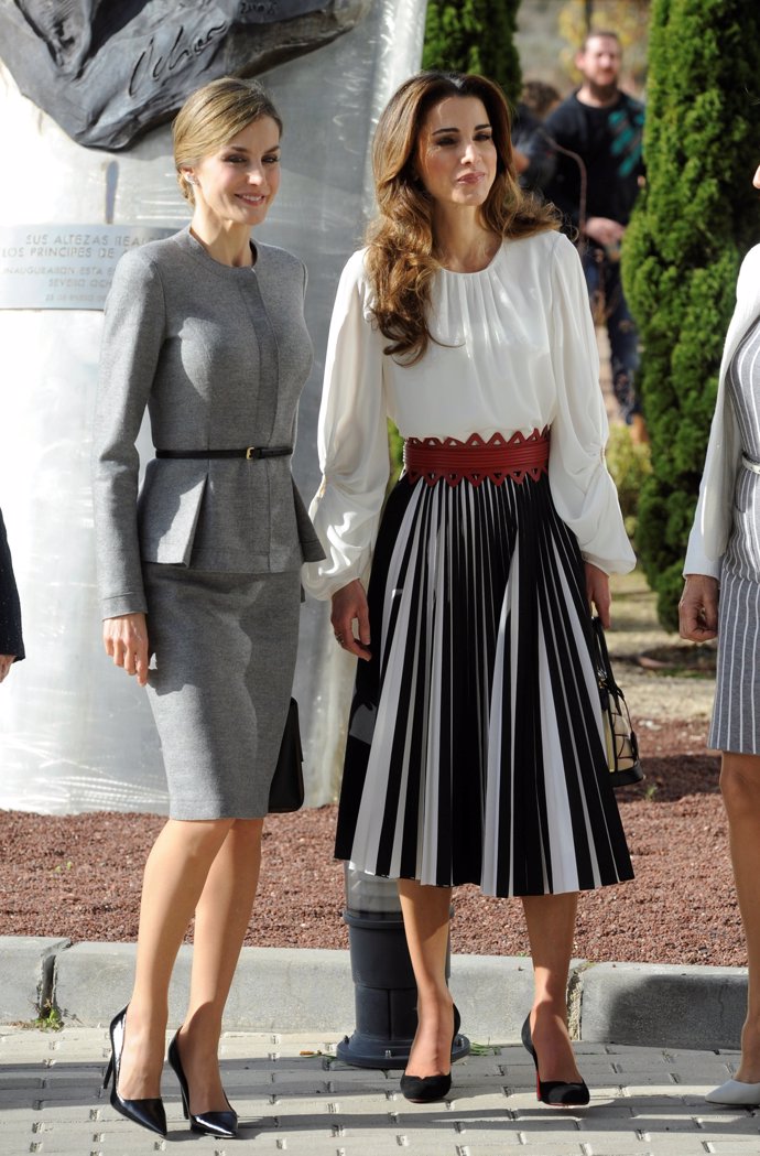 REINA RANIA DE JORDANI Y REINA LETIZIA