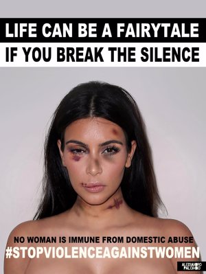 Violencia de género: las celebs también pueden ser víctimas del maltrato #BreakTheSilence #StopViolenceAgainstWomen