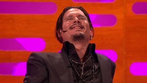 Johnny Depp llorando por su hija en programa de televisión
