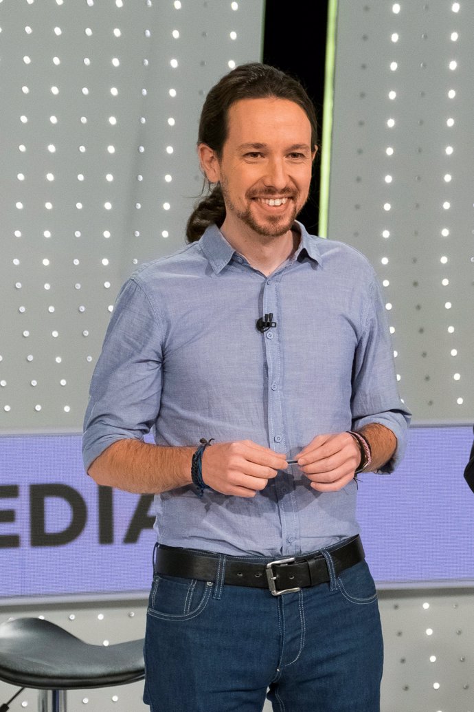 PABLO IGLESIAS EN EL DEBATE DEL 7 DE DICIEMBRE