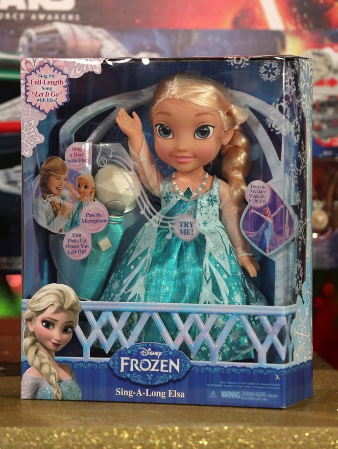 muñeca de elsa frozen