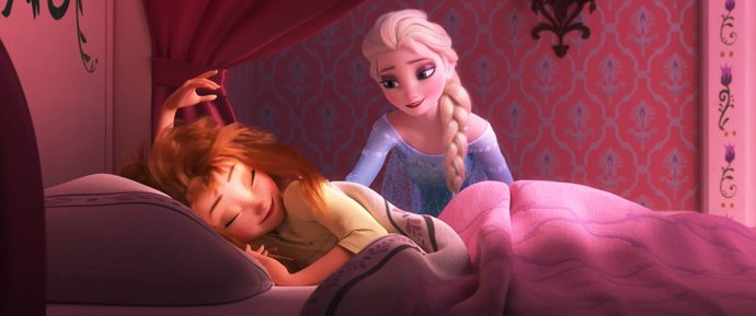 elsa y ana en frozen
