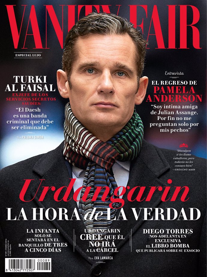 IÑAKI URDANGARIN EN LA PORTADA DE VANITY FAIR