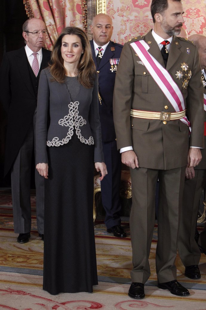 REINA LETIZIA EN LA PASCUA MILITAR DEL 2013