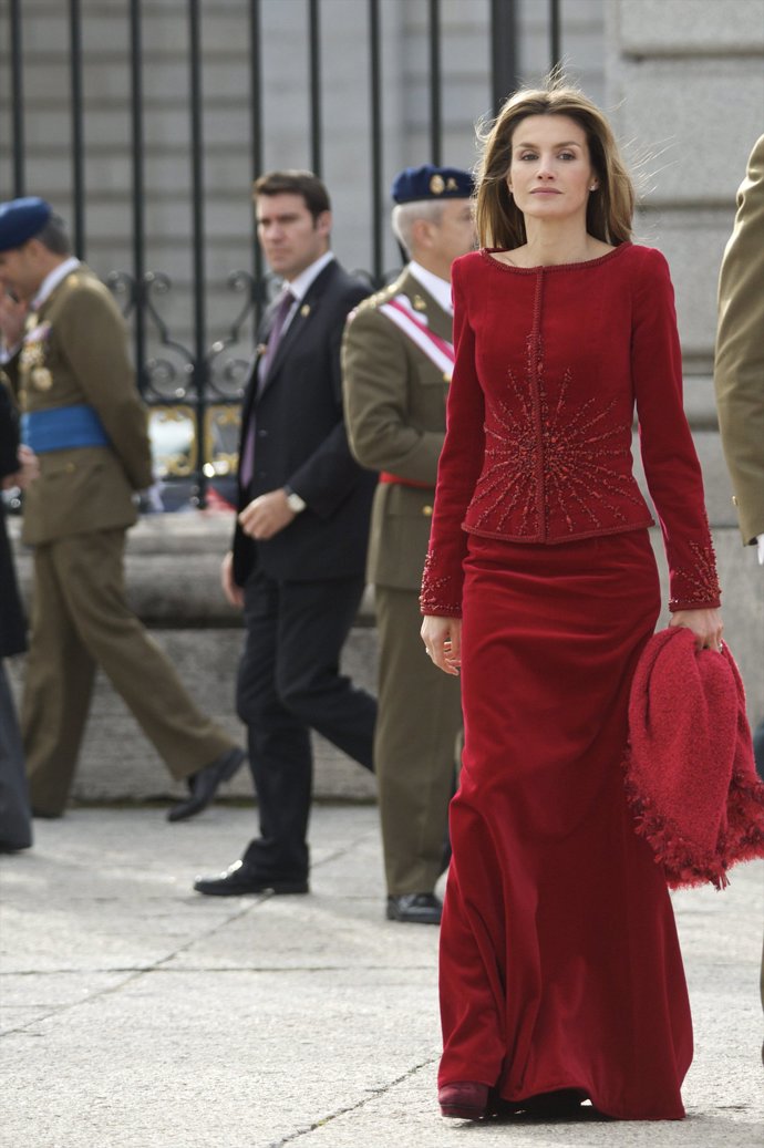 REINA LETIZIA PASCUA MILITAR 2010