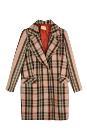 Abrigo de cuadros de Dolores Promesas