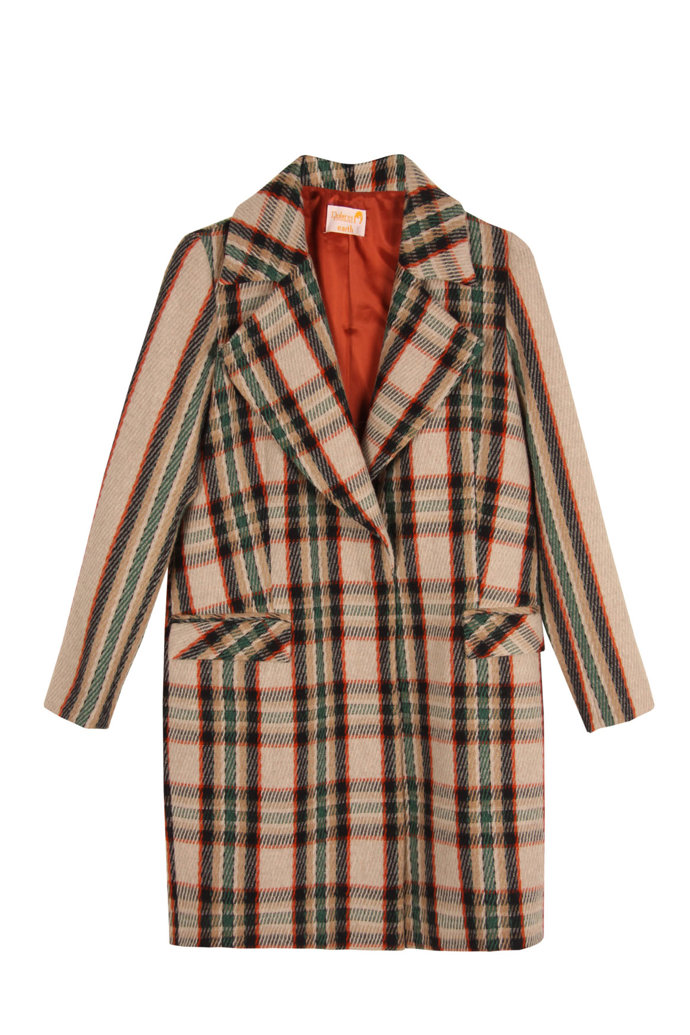 Abrigo de cuadros de Dolores Promesas