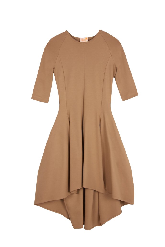 Vestido nude  de Dolores Promesas