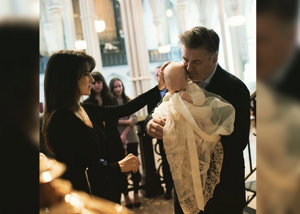 Los padres del pequeño Rafael Baldwin, muy orgullosos de su hijo