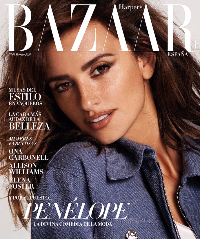 penélope cruz para harper's bazaar