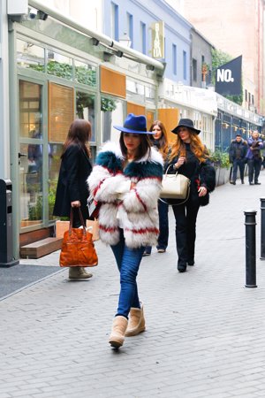 Paula Echevarría look boho chic con 