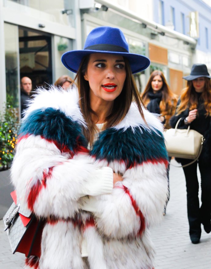 Paula Echevarría look boho chic con "las pencas"