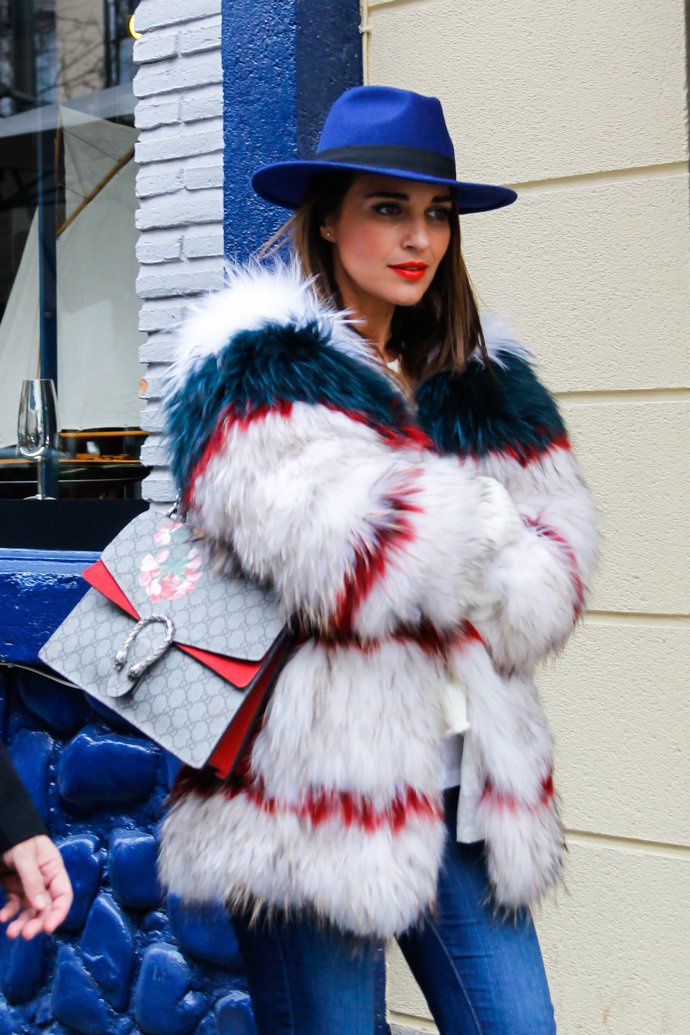 Paula Echevarría look boho chic con "las pencas"