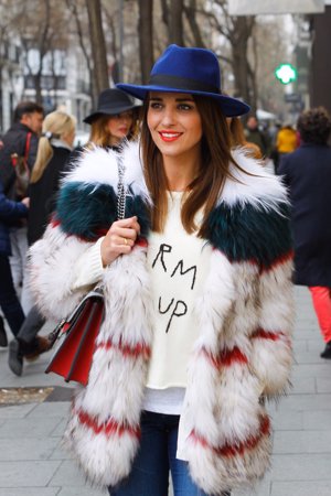 Paula Echevarría look boho chic con 