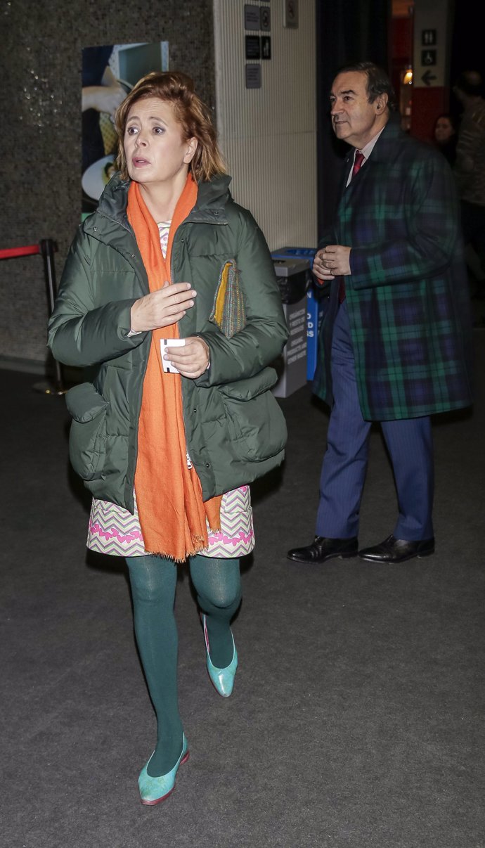 Marta Robles  derrocha simpatía, Concierto Luis Eduardo Aute