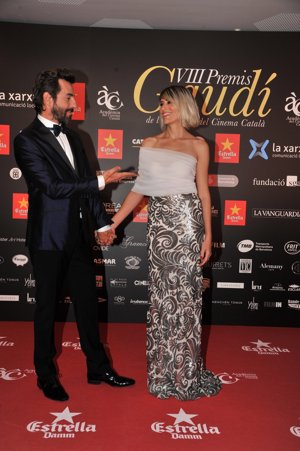 Santi Millán y su mujer