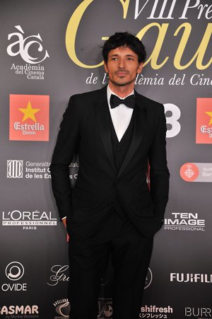 Andrés Velencoso fue uno de los invitados a los Premios Gaudí
