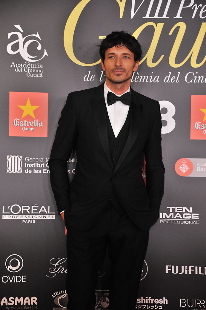 Andrés Velencoso fue uno de los invitados a los Premios Gaudí