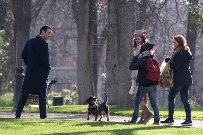 RODAJE 'Lo que escondían sus ojos'
