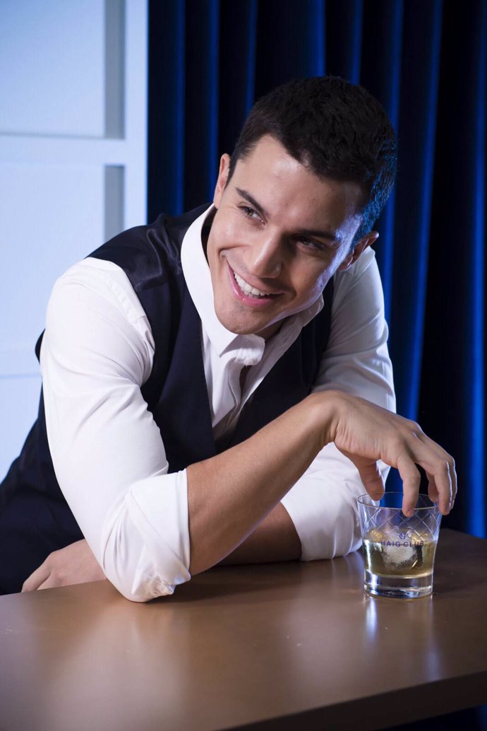 alex gonzalez para la marca de whisky haig club