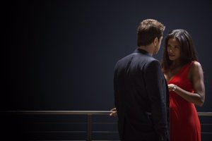 Gerard Butler y Denny Méndez