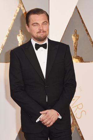 Leonardo DiCaprio en los Oscars 2016