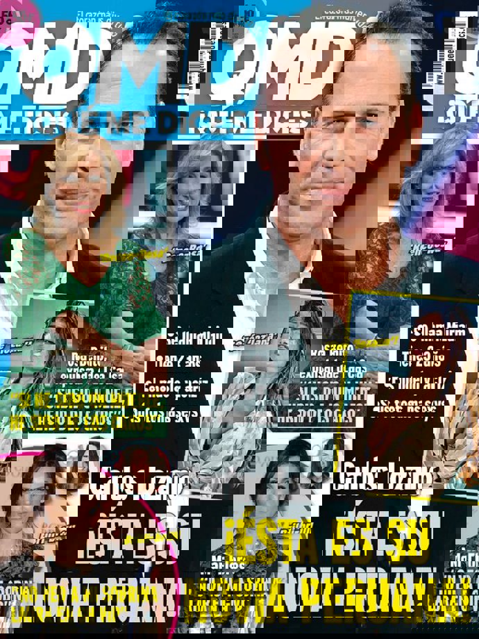 carlos lozano en la portada de que me dices