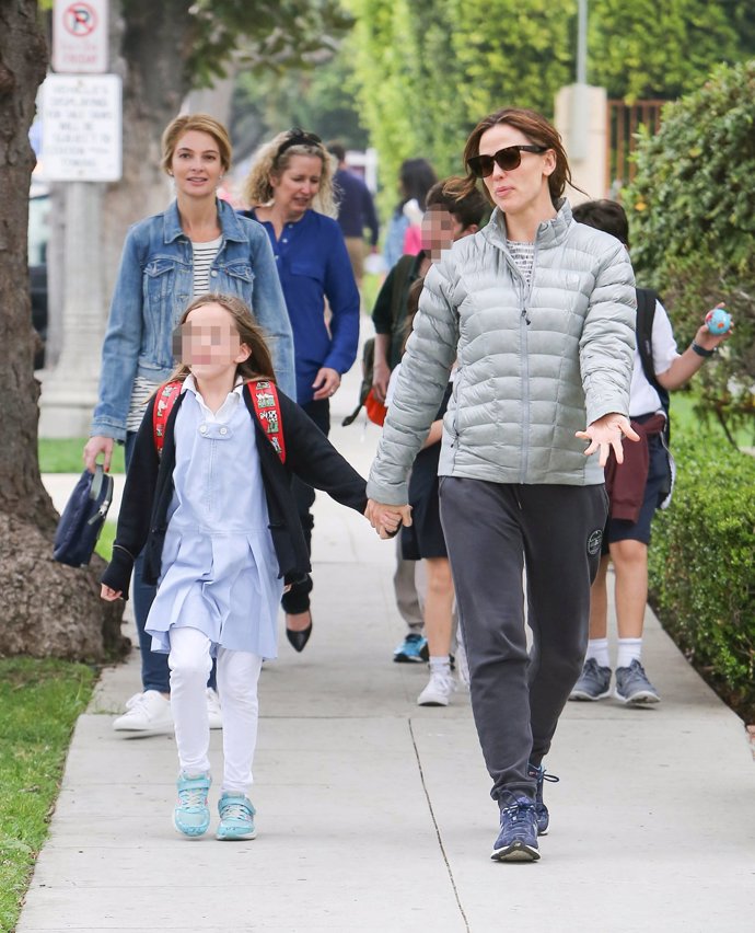 jennifer garner con sus hijos