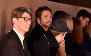 Bradley Cooper acude al desile de Paris para apoyar a Irina Shayk