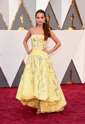 Alicia Vikander en los Oscars