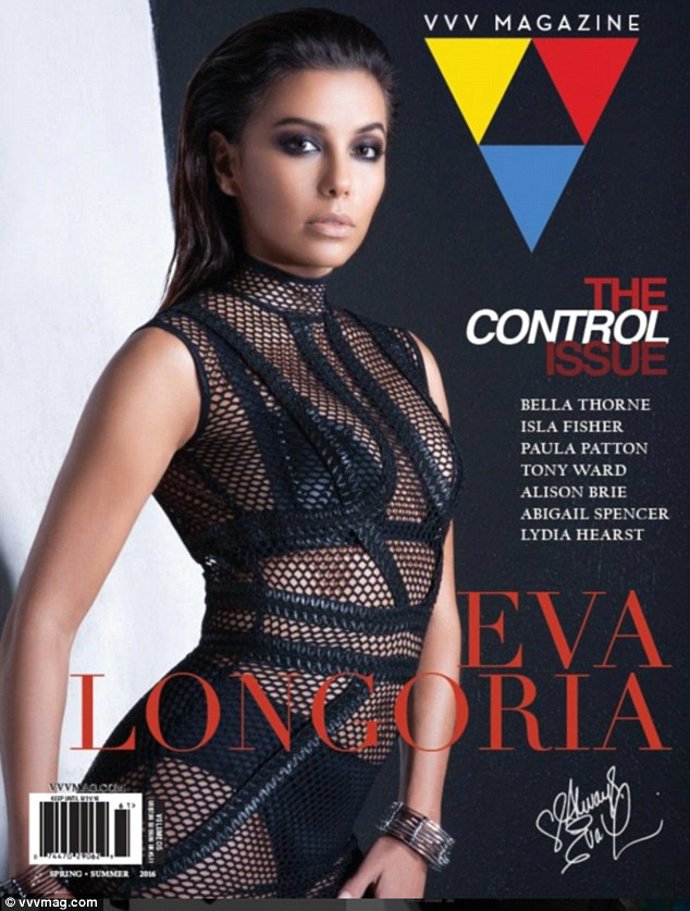 Eva Longoria a lo KIm Kardashian en VVV Magazine