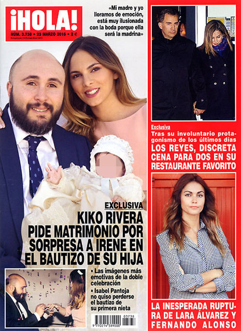 revista hola exclusiva kiko rivera e irene rosales